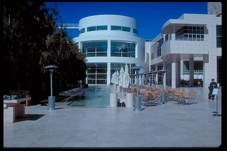 Museum Courtyard,view north to Entrance Hall 