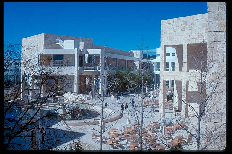 Museum Courtyard,view to NW 