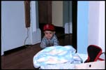 Andrew Exploring the Hallway