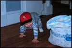 Andrew Exploring the Hallway