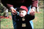 Andrew walking