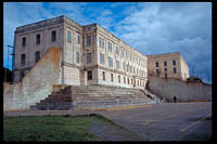 Cellhouse from the Recreation Yard, Alcatraz