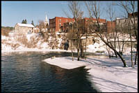 Otter Creek from the Iron Bridge
