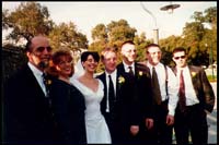 The Giannini family with Ralph Fierro