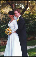 The happy couple