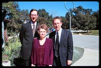 The Burfeinds: Paul, Lynne, and Matthew