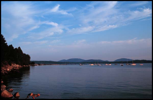 Frenchman's Bay from Lamoine