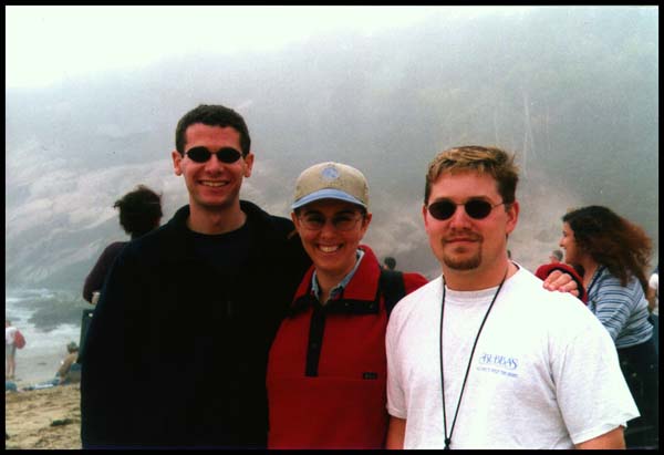 Eric, Jenn & Heath at the Sand Beach